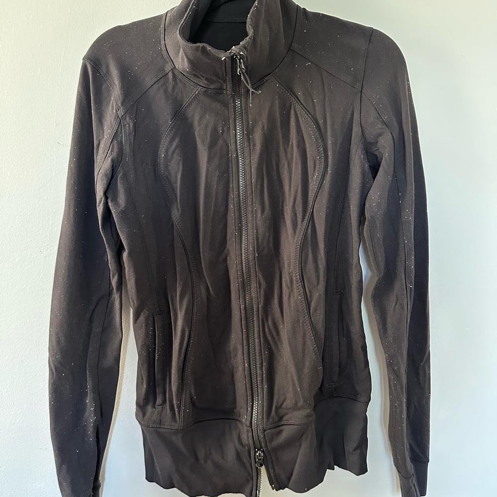 lululemon athletica Women’s Black Zip-Up Sweater